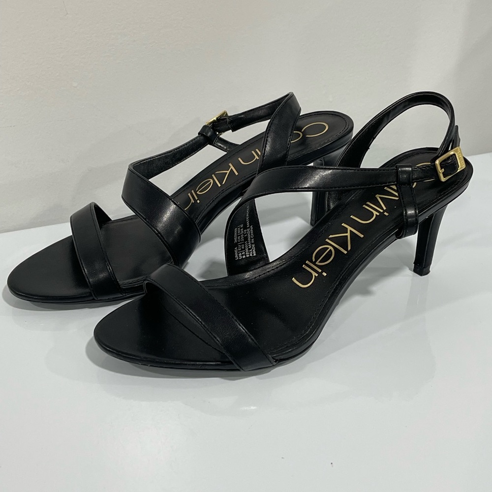Calvin Klein Linnea Strap Heel Sandal size 9.5
